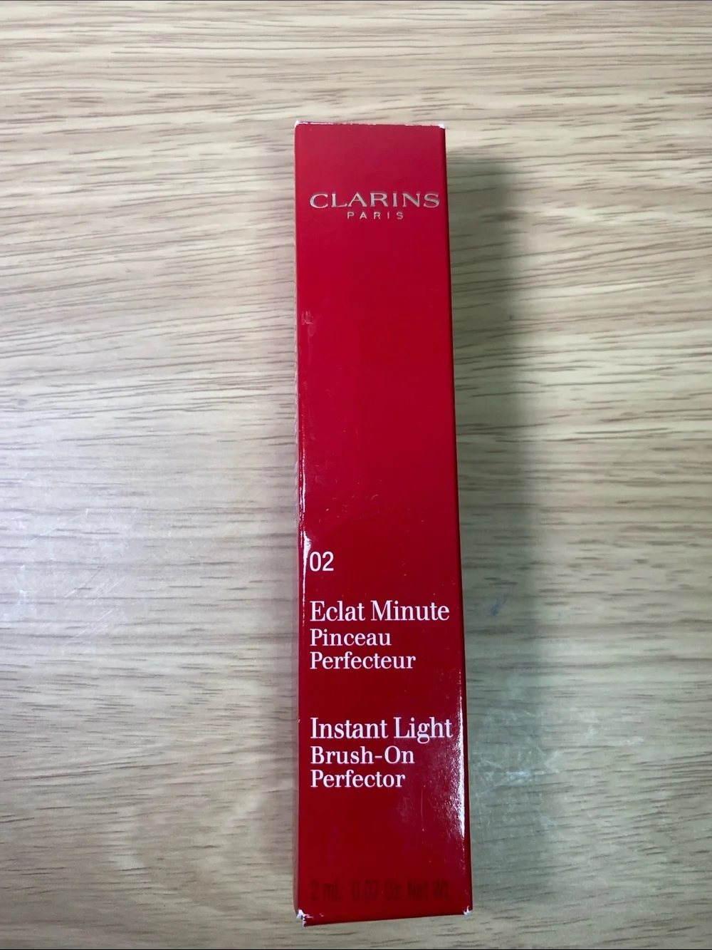 Clarins Instant Light Brush-On Perfector — Red Packaging